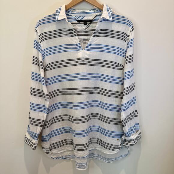 Tommy Hilfiger Lightweight Pullover Women's L 100% Cotton Airy Breathable Layer - Picture 1 of 11